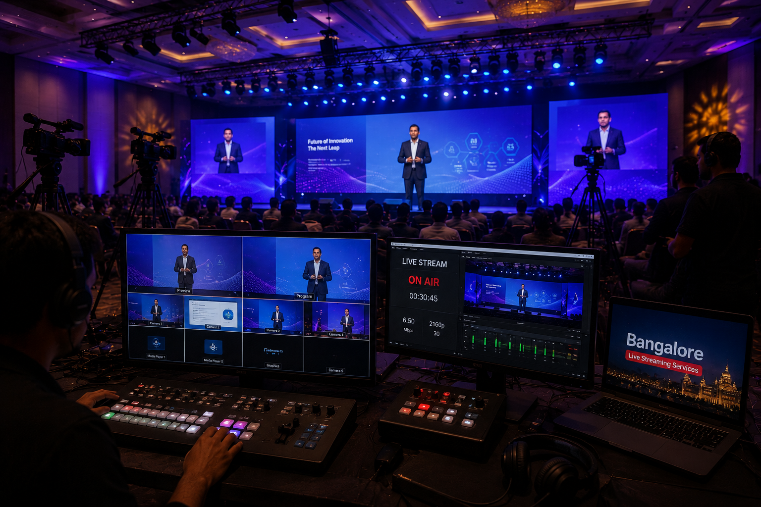 live streaming services bangalore