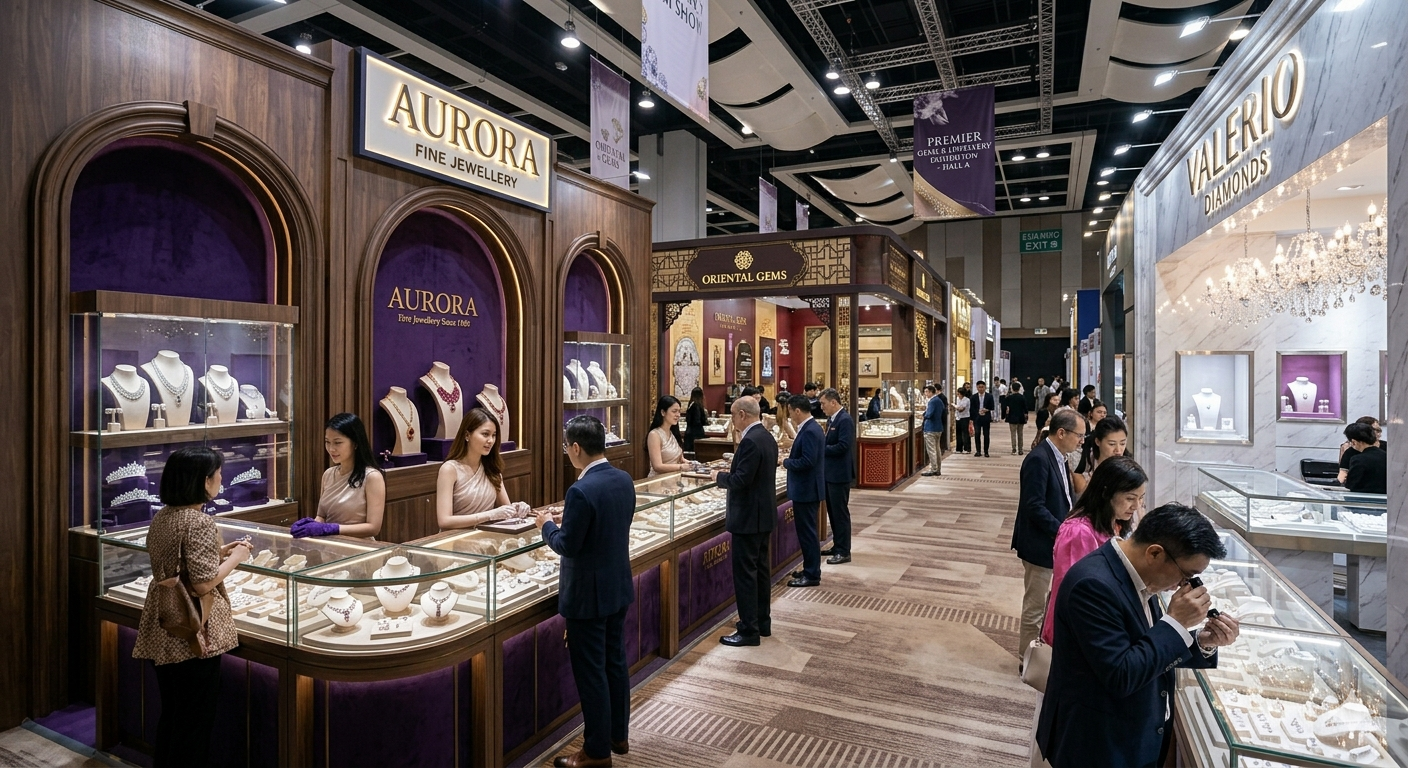 Jewellery Exhibition Stalls