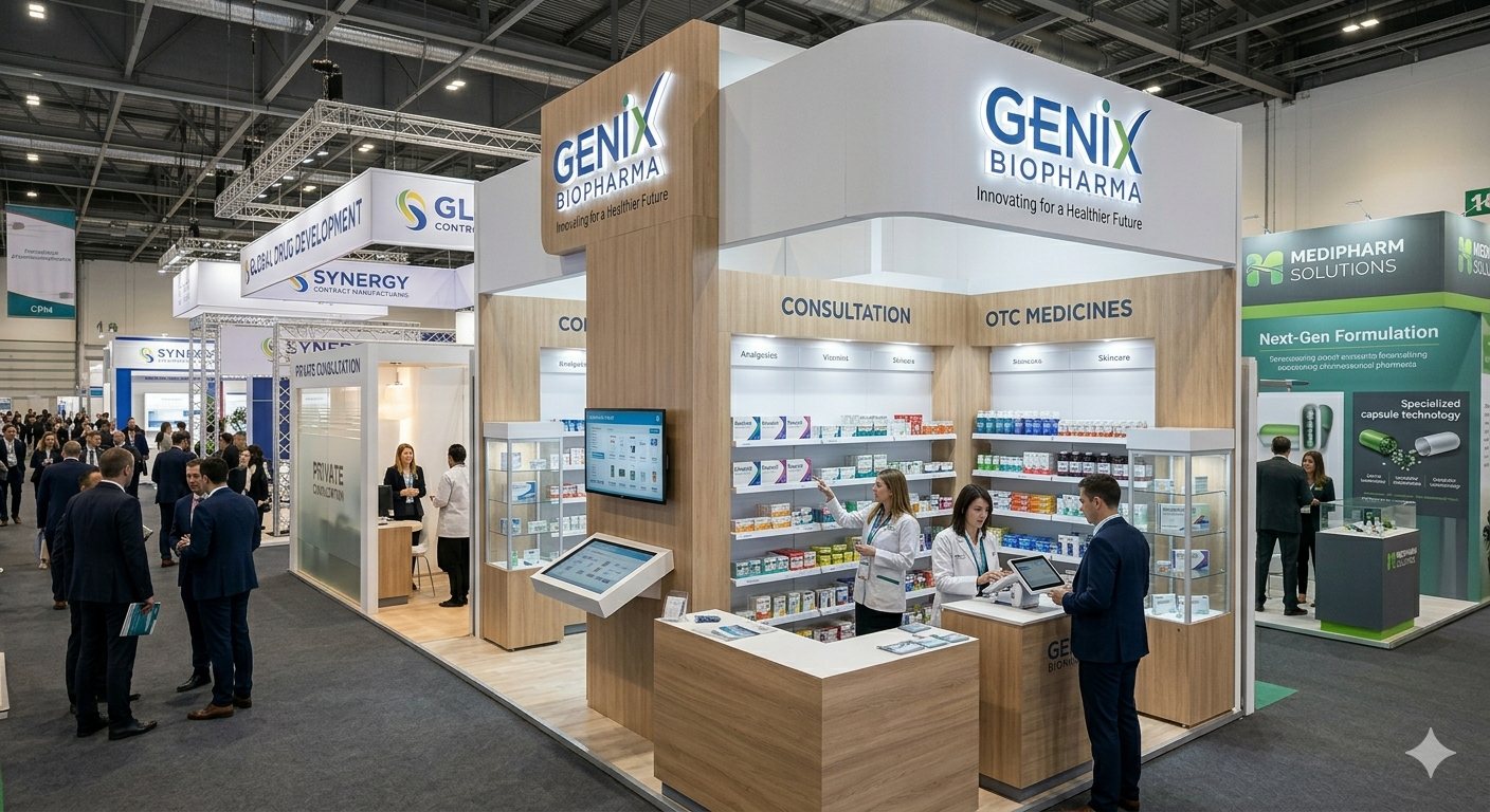 Pharma Exhibition Stalls